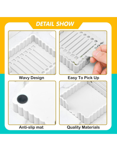 Soporte para Notas Adhesivas Litacimi Blanco Compacto