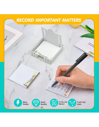 Soporte para Notas Adhesivas Litacimi Blanco Compacto