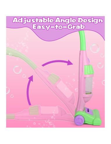 Aspiradora de Juguete BOIMOES con Sonidos y Luces - 3 a 5 Años