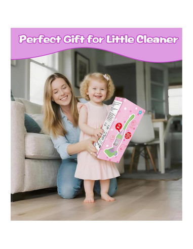 Aspiradora de Juguete BOIMOES con Sonidos y Luces - 3 a 5 Años