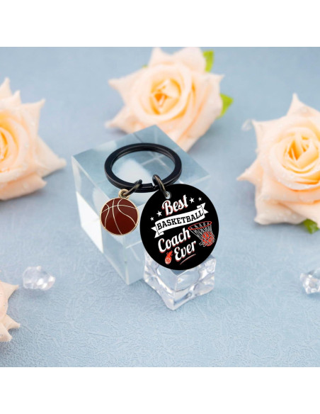 Llavero para Entrenador de Baloncesto Yoxiumi - Regalo Único