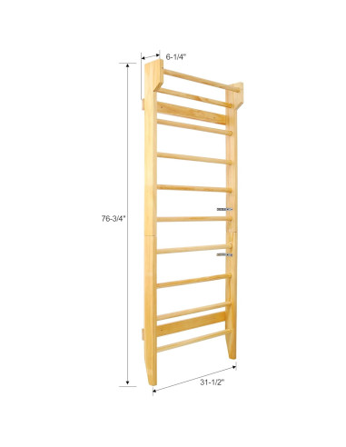 Barra de Gimnasia Nanberone - Escalera Sueca Multiuso 10.5kg
