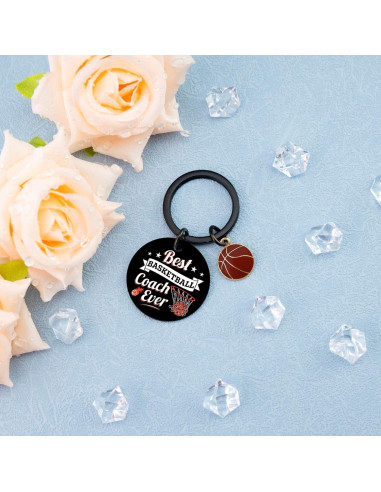 Llavero para Entrenador de Baloncesto Yoxiumi - Regalo Único