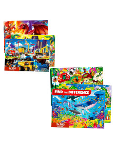 Multipack de 6 Rompecabezas Quokka para Niños