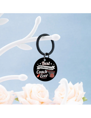 Llavero para Entrenador de Baloncesto Yoxiumi - Regalo Único