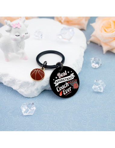 Llavero para Entrenador de Baloncesto Yoxiumi - Regalo Único