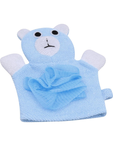 Esponja de Baño de Malla Caviotess Oso Azul Exfoliante Esponja de Baño de Malla Caviotess Oso Azul Exfoliante