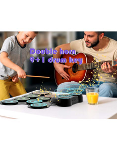 Conjunto de Batería Electrónica MARVTOWN M100 para Niños 2