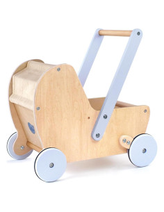Cochecito de Muñeca de Madera Pillowhale Andador 2.25 kg