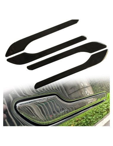 Cubiertas de Manijas de Puerta Yeapop para Tesla Modelo 3 y Y - Negro