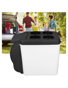 Mini Nevera Eléctrica Sorandy 6L 12V Enfriador y Calentador