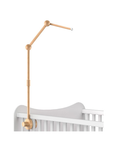 Brazo de Móvil para Cuna FEISIKE de Madera Natural 86 cm