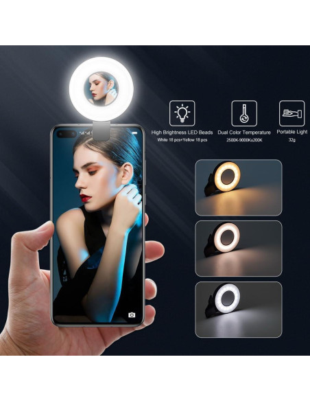 Anillo de Luz Magnético Yicixindong para Teléfono - 3 Colores