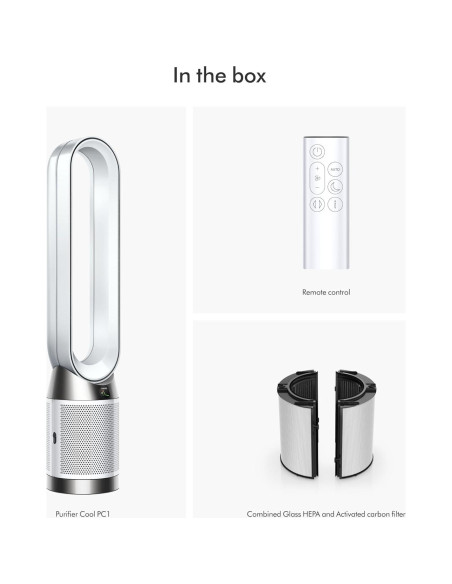 Purificador de Aire Dyson Cool PC1 - HEPA H13, 4.75 kg Purificador de Aire Dyson Cool PC1 - HEPA H13, 4.75 kg