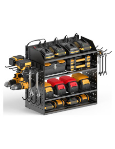 Organizador de Herramientas Eléctricas CCCEI Negro 4 Capas con Carga