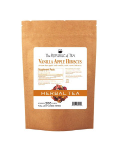 Té de hierbas hibisco, vainilla y manzana The Republic Of Tea 453g