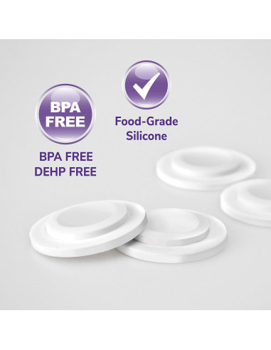 Discos de Sellado Maymom para Botellas Lansinoh - 8 Unidades