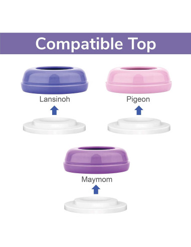 Discos de Sellado Maymom para Botellas Lansinoh - 8 Unidades