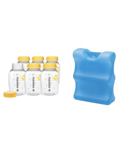 Paquete de Almacenamiento de Leche Materna Medela - 6 Botellas 147ml