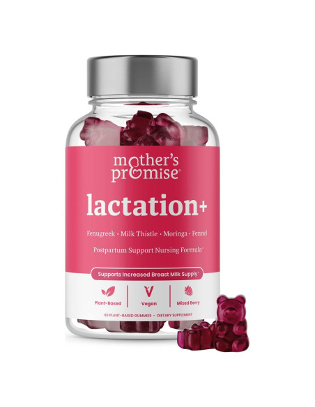 Gomitas Veganas Promesa de Madre para Aumento de Leche Materna