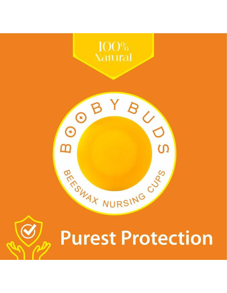 Escudos de Pezón de Cera de Abejas BoobyBuds - 40g