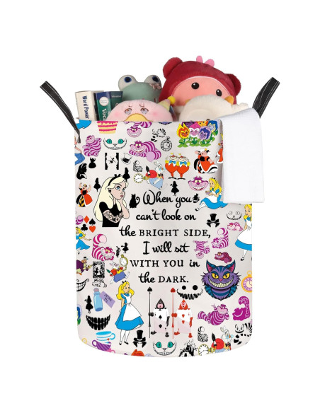 Cesta de Lavandería Plegable JNIAP 50x40 cm Impermeable