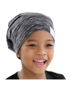 Gorro de Sueño para Niños ELIHAIR Gris Pálido Ajustable