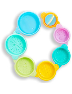 Munchkin Set de Juguetes de Baño Flotar y Jugar con Tazas 2
