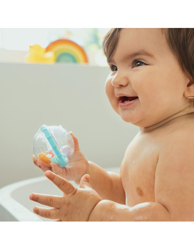 Munchkin Set de Juguetes de Baño Flotar y Jugar con Tazas