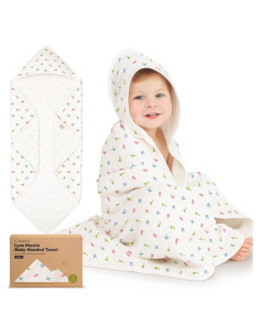 Toalla de Baño con Capucha KeaBabies Lyra Algodón Orgánico 76.2x76.2 cm