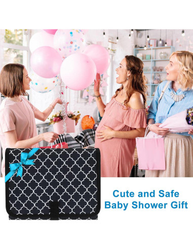 Almohadilla de Cambio de Pañales Portátil Accmor Geometría 63.5x33cm