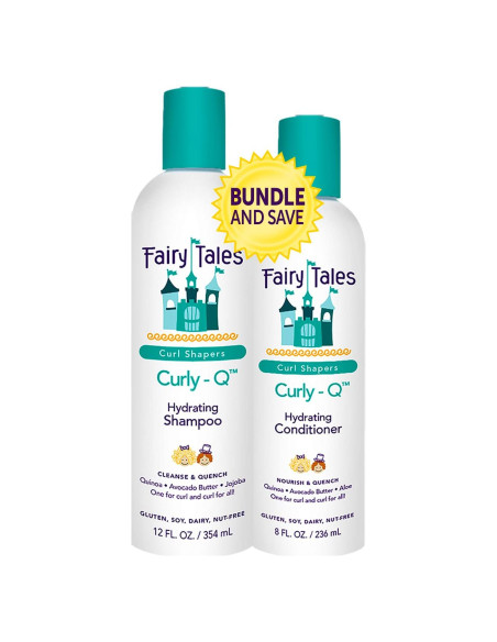 Champú y Acondicionador Hidratante Curly Q Fairy Tales 2 Piezas