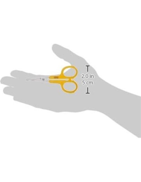 Tijera de Seguridad TAMSCO 9 cm Mango Plástico Acero Inoxidable