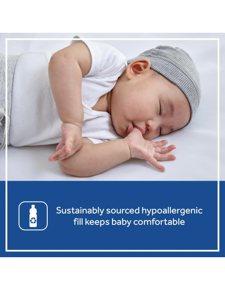 Protector de Colchón Impermeable Sealy Baby 132x71 cm Blanco