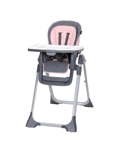 Silla Alta 3 en 1 Baby Trend Sit Right 2.0 Rosa Acogedor