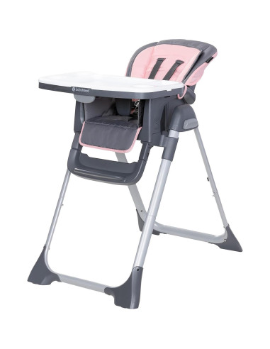 Silla Alta 3 en 1 Baby Trend Sit Right 2.0 Rosa Acogedor