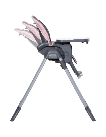 Silla Alta 3 en 1 Baby Trend Sit Right 2.0 Rosa Acogedor