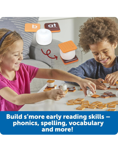 Juego de Aprendizaje Vamos a Deletrear S'Mores Learning Resources