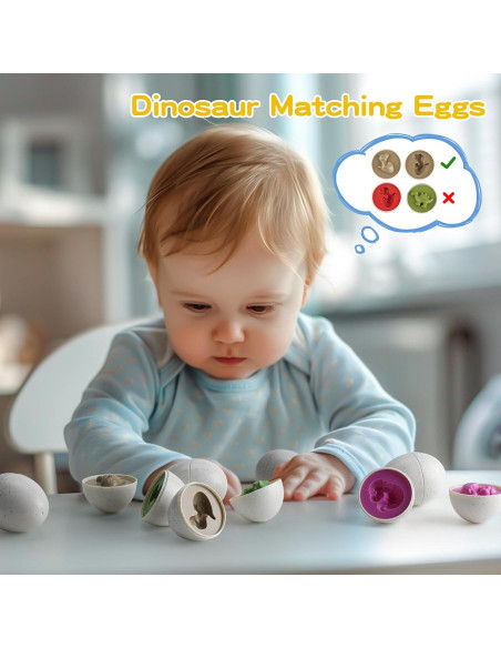 Juguetes Montessori para Bebés 5 en 1 KADAYAYA - Dinosaurios