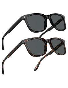 Gafas de Sol Retro Polarizadas STGATN para Hombres - 2 Paquetes