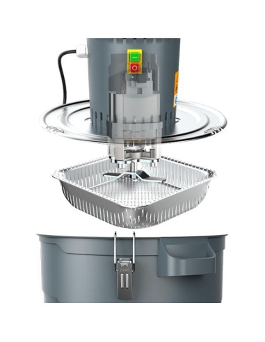 Molino de Maíz Eléctrico 25L con 7 Tamices - 7.06 kg