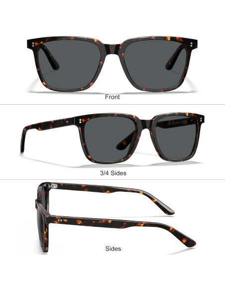 Gafas de Sol Retro Polarizadas STGATN para Hombres - 2 Paquetes