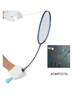 Paquete de 4 Raquetas de Bádminton YPyroblaze de Grafito 75g 2