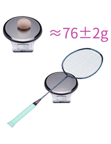 Paquete de 4 Raquetas de Bádminton YPyroblaze de Grafito 75g