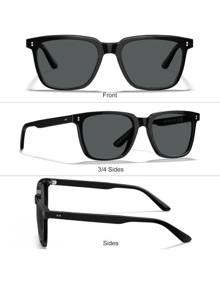 Gafas de Sol Retro Polarizadas STGATN para Hombres - 2 Paquetes