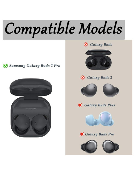 Puntas de Silicona de Repuesto UOWGA para Galaxy Buds 2 Pro - 6 Tamaños Puntas de Silicona de Repuesto UOWGA para Galaxy Buds 2 Pro - 6 Tamaños