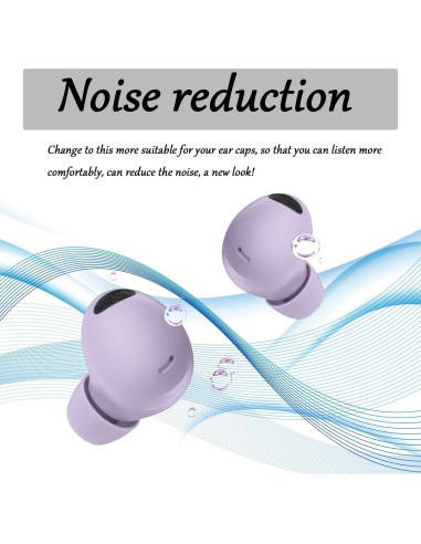 Puntas de Silicona de Repuesto UOWGA para Galaxy Buds 2 Pro - 6 Tamaños