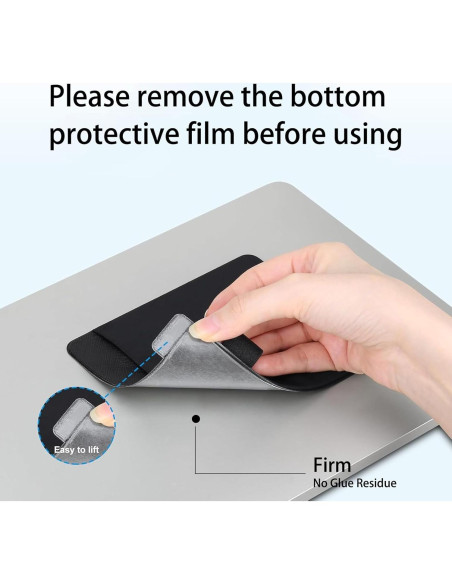 Paquete de 2 fundas adhesivas para SSD LURSIN - Negro