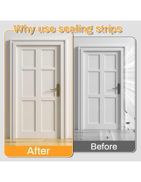 Burlete de Silicona Transparente E-PRONSE 5cm x 6.1m para Puertas