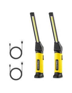 Luz de Trabajo LED Napatyre 1000 Lúmenes Recargable 2 Pzas